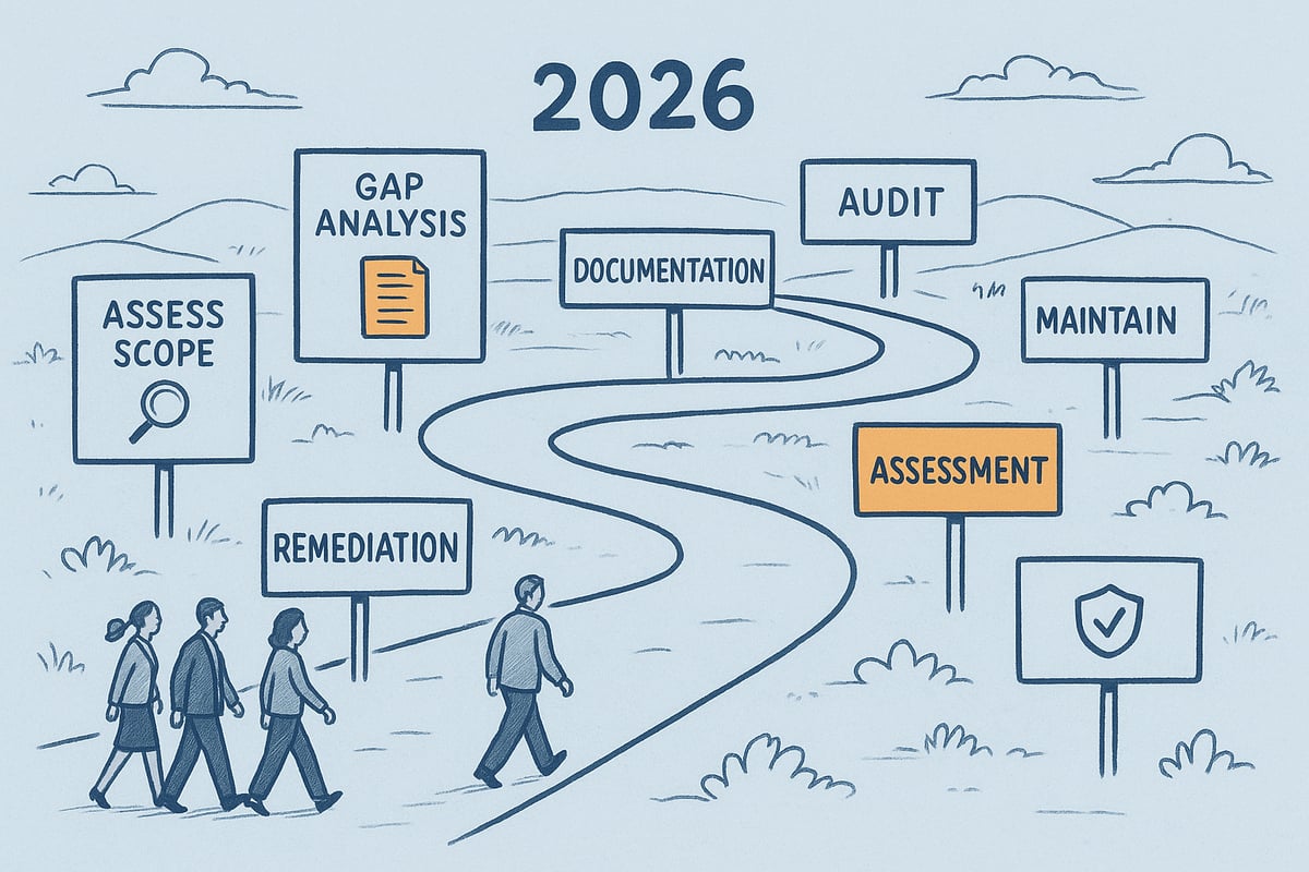Step-by-Step Roadmap to CMMC Compliance in 2026