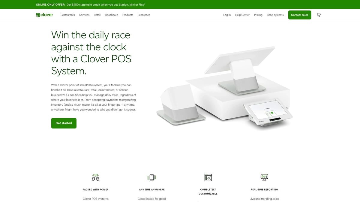 Top 7 Best POS System for Restaurant Picks in 2026 - 4. Clover