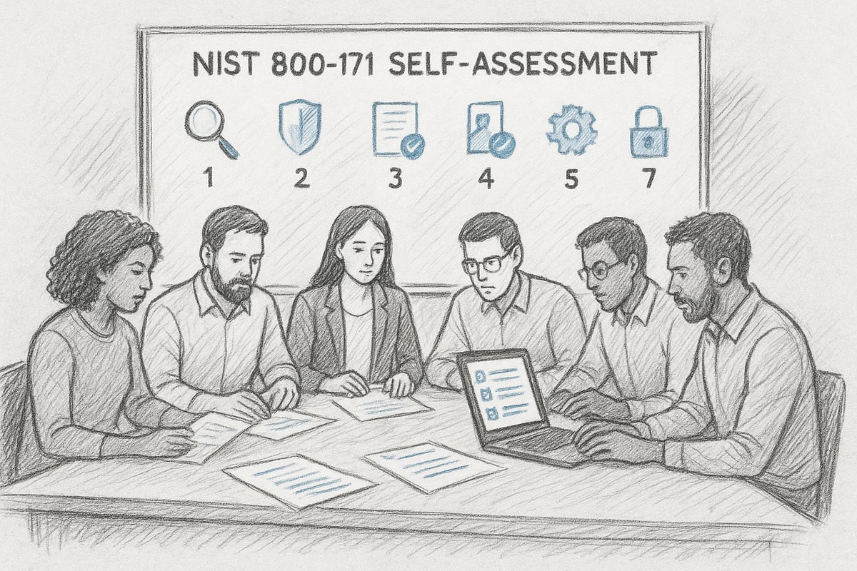 Step-by-Step NIST 800-171 Self-Assessment Process