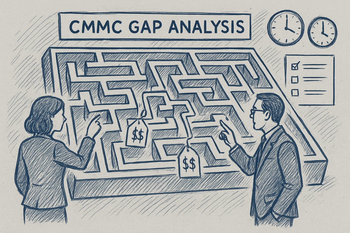 Cost, Timeline, and Choosing the Right CMMC Gap Analysis Partner