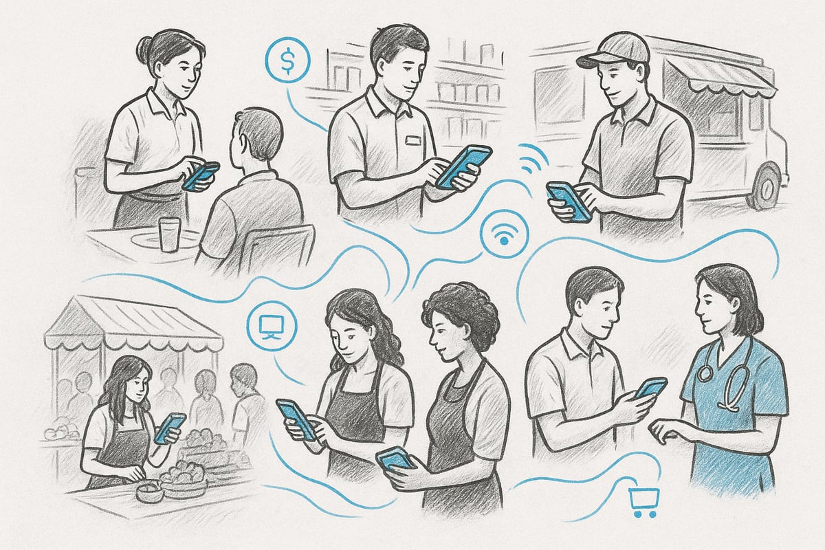 Industry Applications: How Different Sectors Leverage Handheld POS