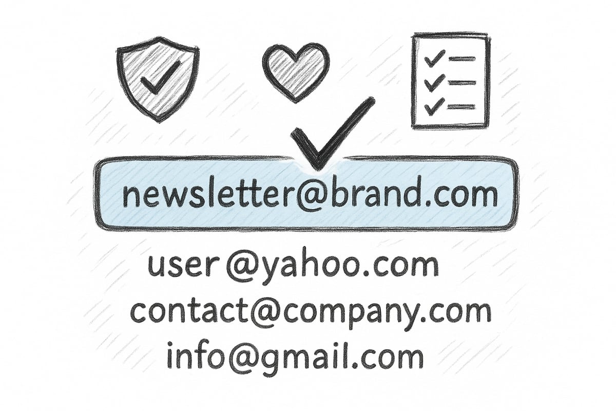 Best Practices for Email Address Selection in 2025