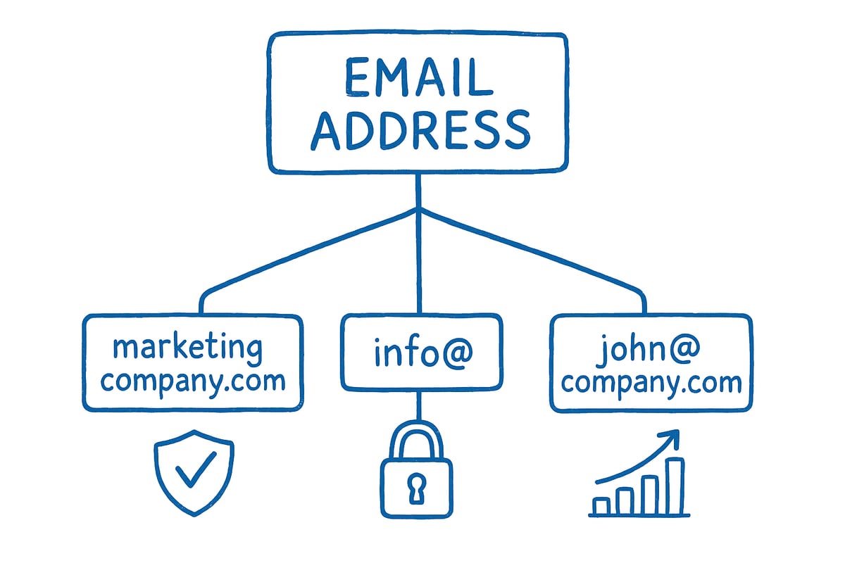 Key Criteria for Choosing the Best Email Address for Marketing in 2025