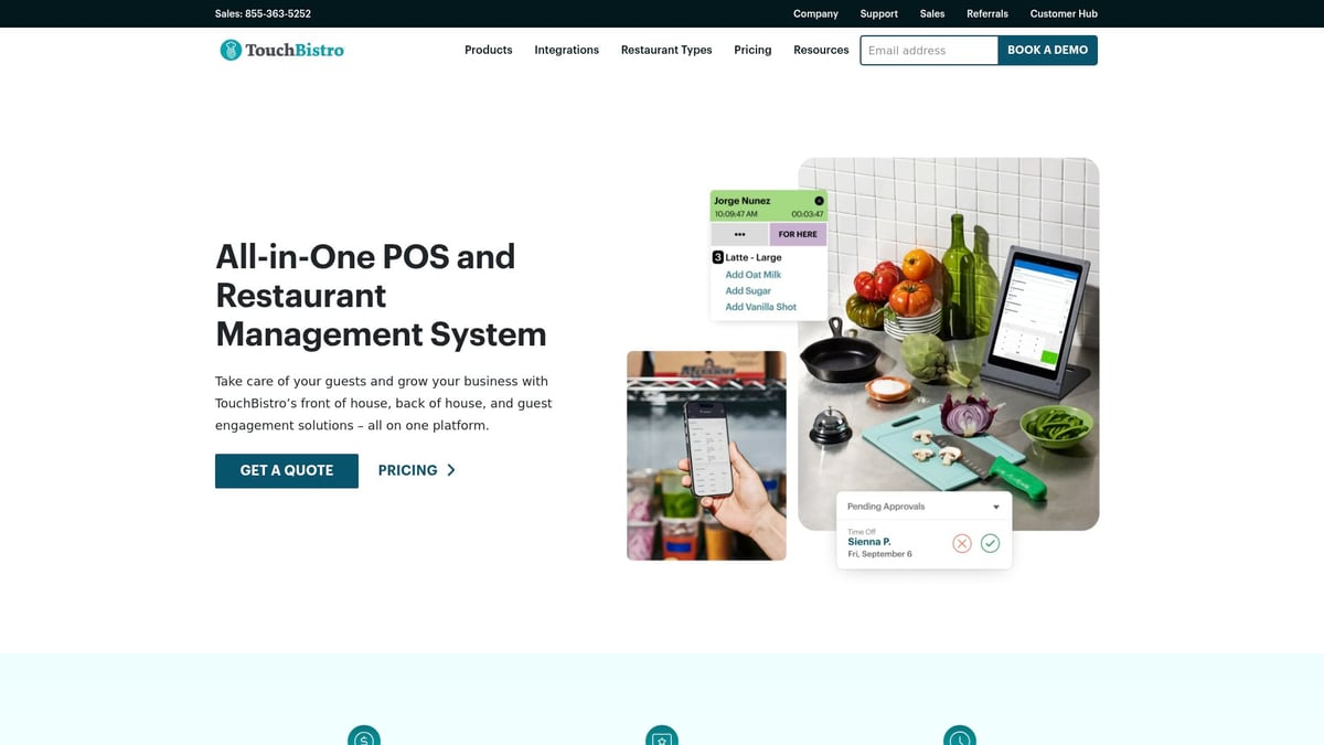 Top 9 Best POS System for Bar and Restaurant in 2026 - TouchBistro