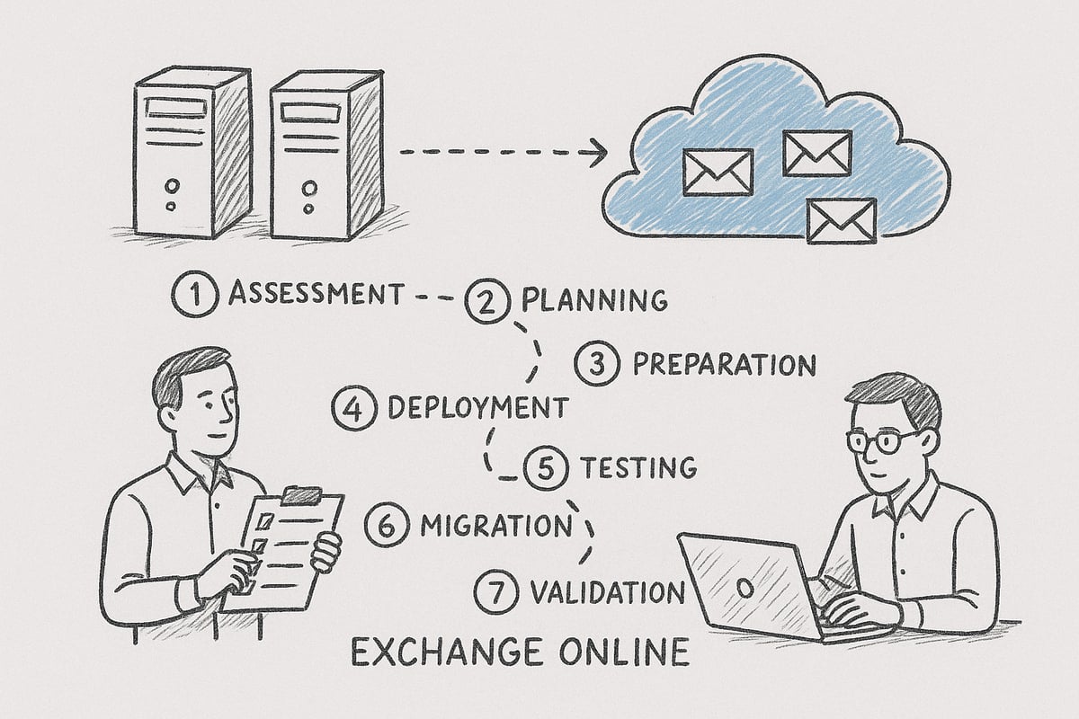 Step-by-Step Exchange to Exchange Online Migration Process