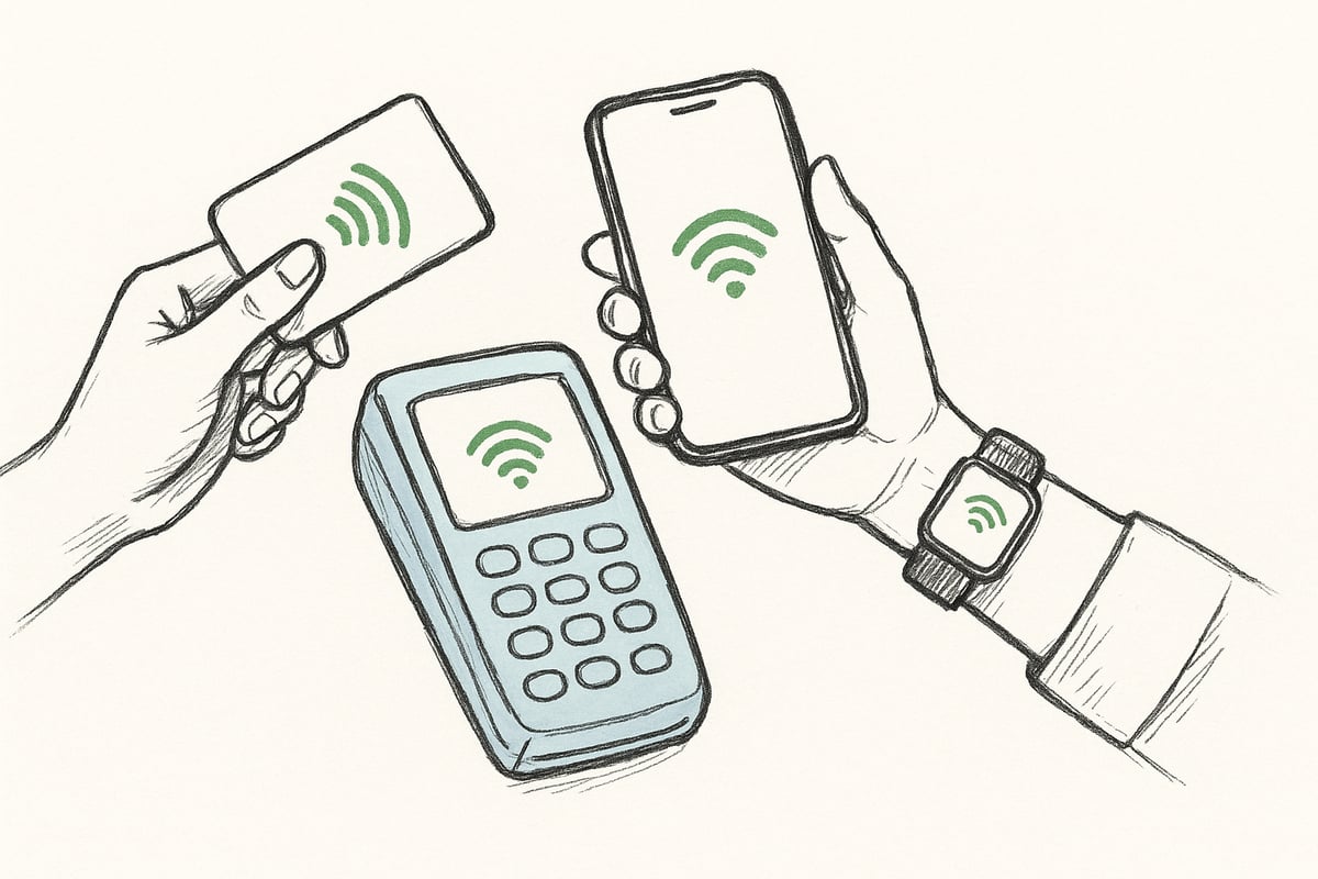 Using Touch To Pay: Cards, Smartphones, and Wearables