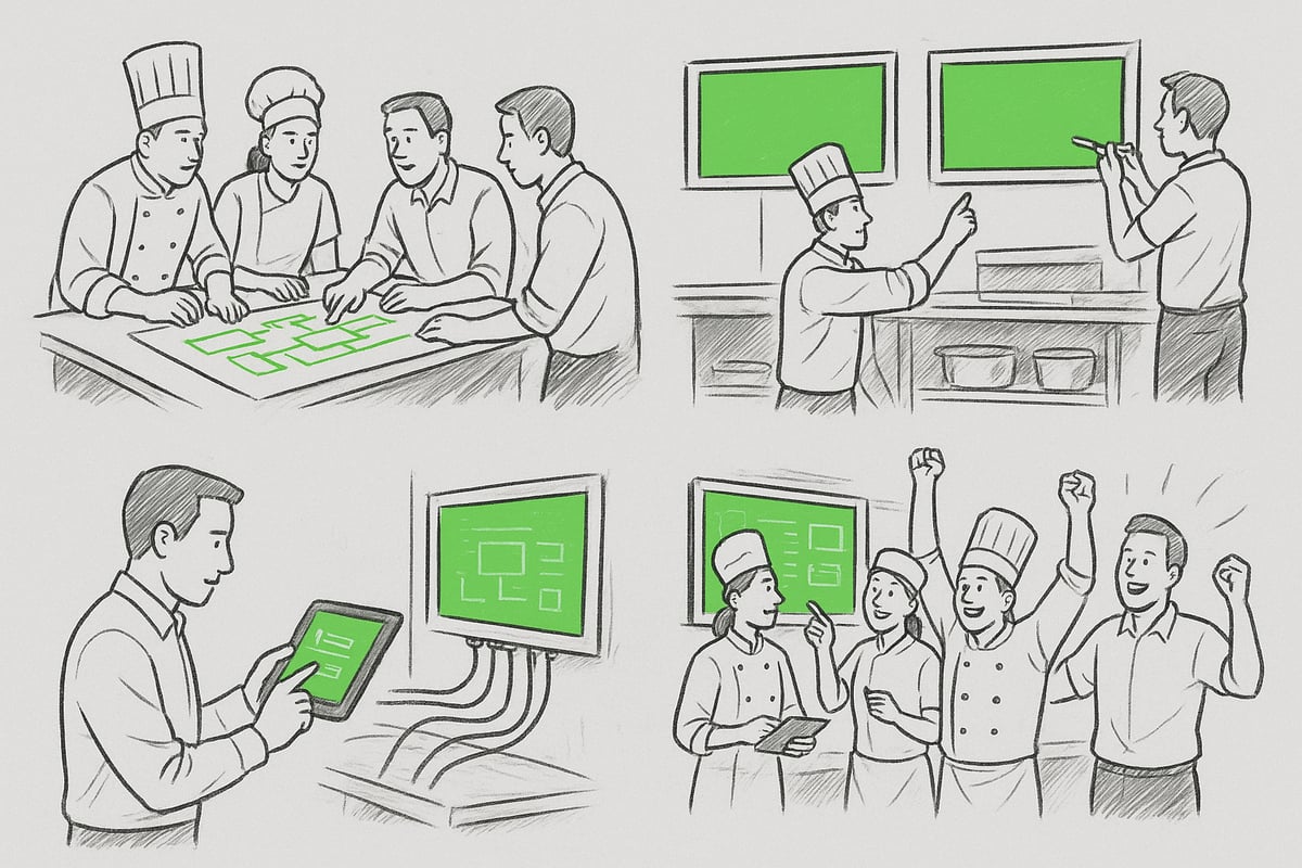 Step-by-Step Guide: Implementing a Kitchen Display System