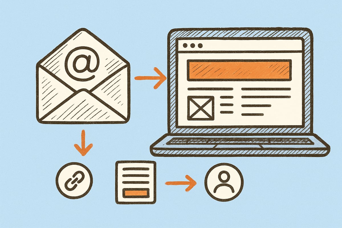 Understanding Email to Website Integration