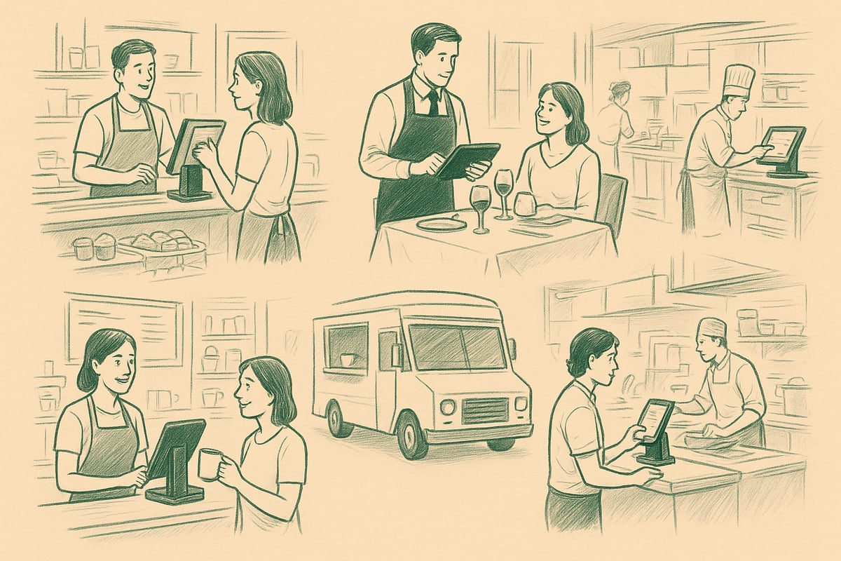 Types of Restaurant POS Systems: Matching Solutions to Your Concept