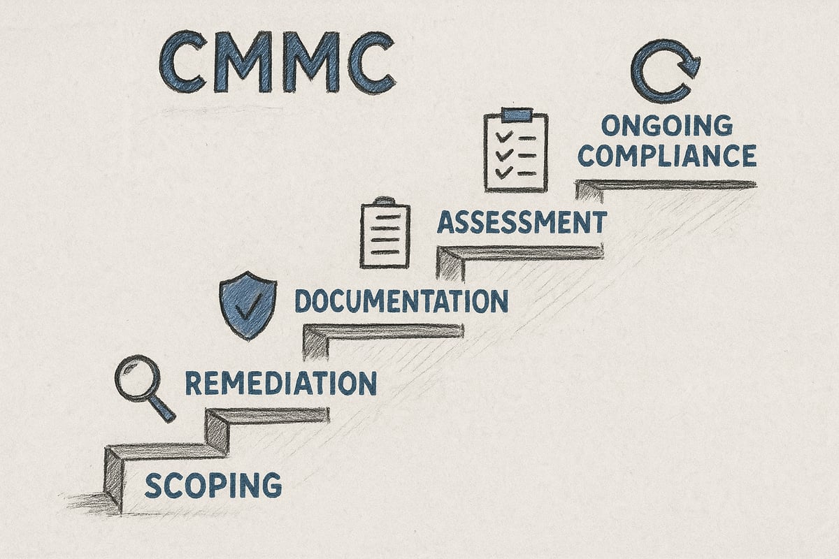 The CMMC Assessment and Certification Process: Step-by-Step