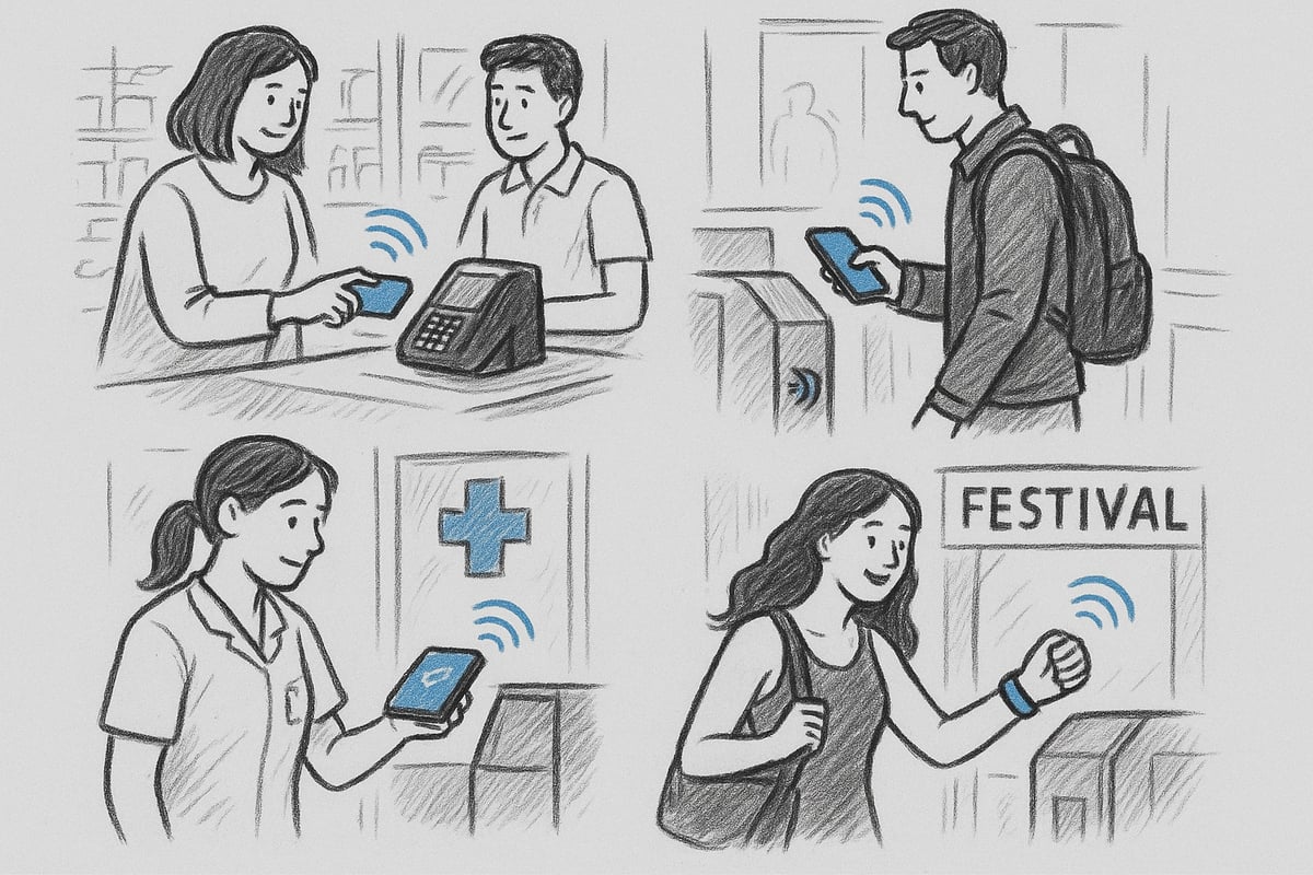 Where Contactless Matters Most: Everyday Use Cases
