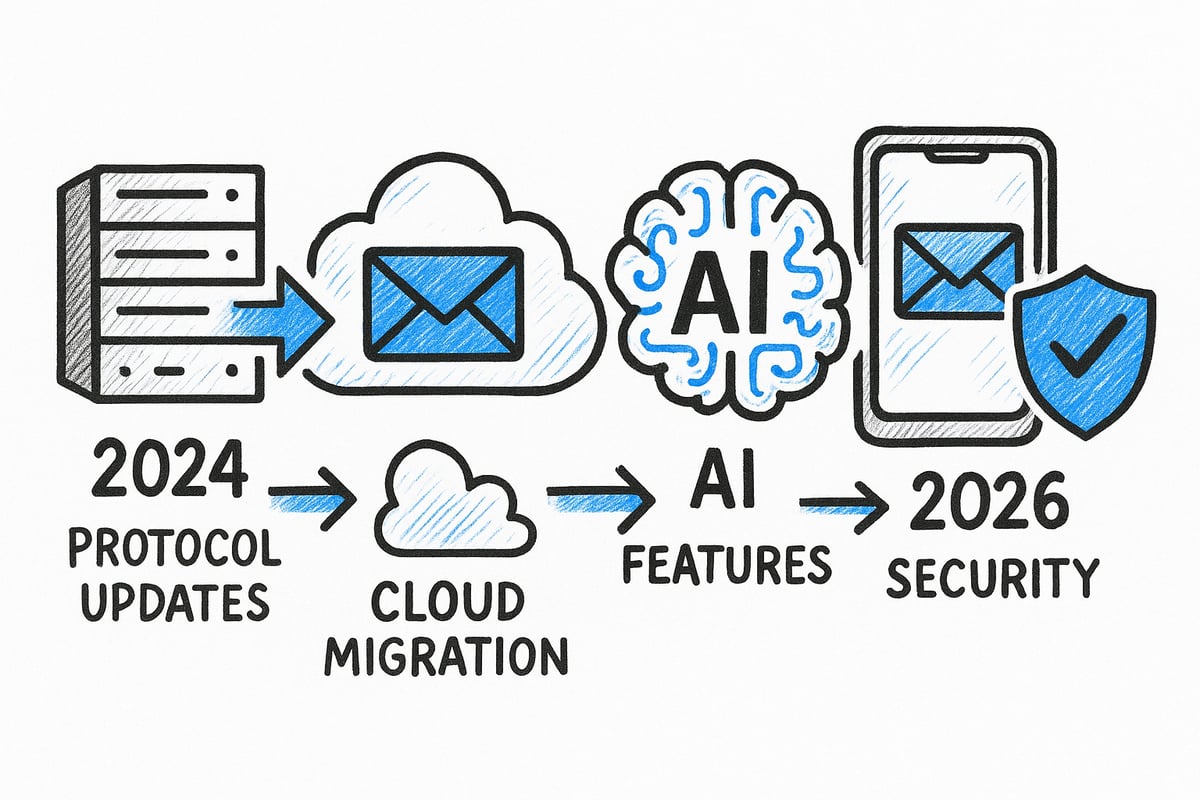 The Evolution of Technology Email: From 2024 to 2026