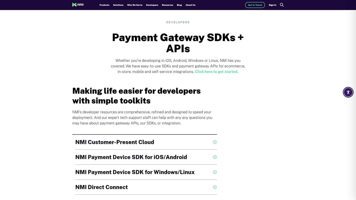 6 Mobile Payment Solutions Transforming Transactions in 2026 - Embedded Payment SDKs & APIs