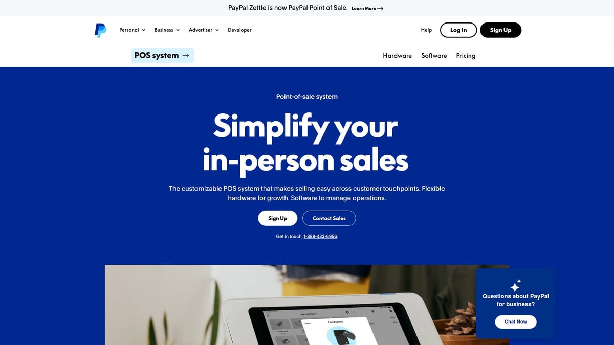 Top 7 Best Mobile POS System for Small Business in 2026 - PayPal Zettle